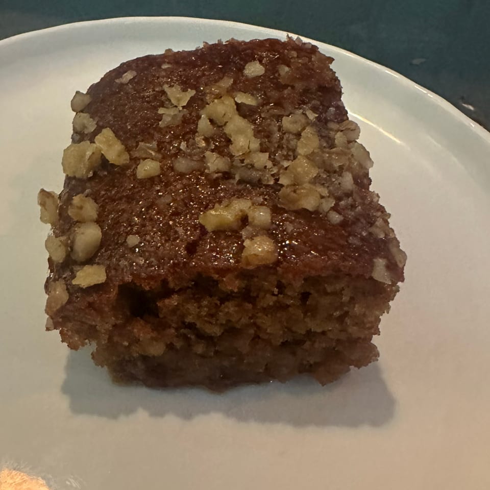 Walnut Cake.