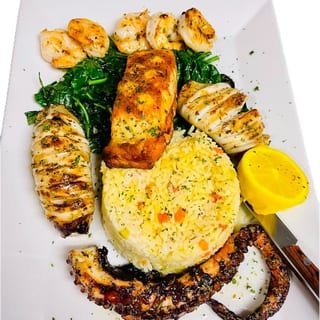 Grilled Seafood Entree