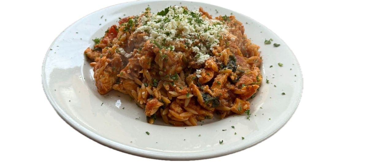 Chicken Greektown Entree.