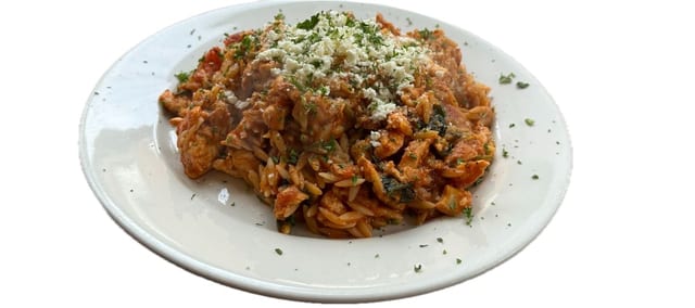 Chicken Greektown Entree.