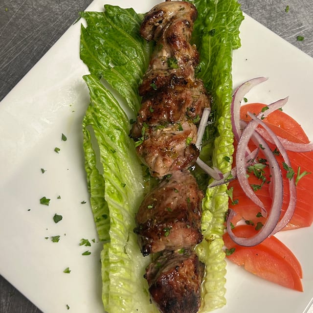 Skewered Pork.
