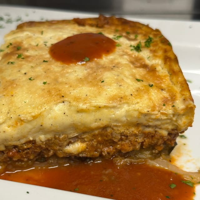 Mousaka.