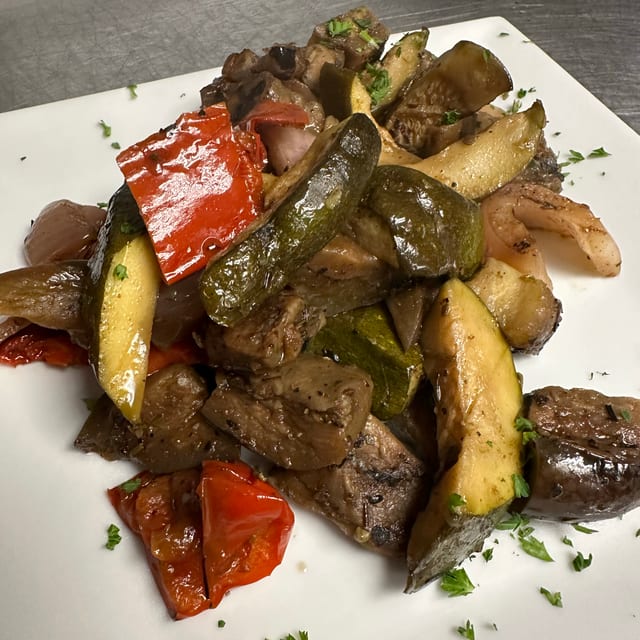 Grilled Vegetables.