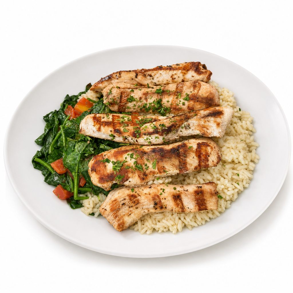 Grilled Chicken Entree.