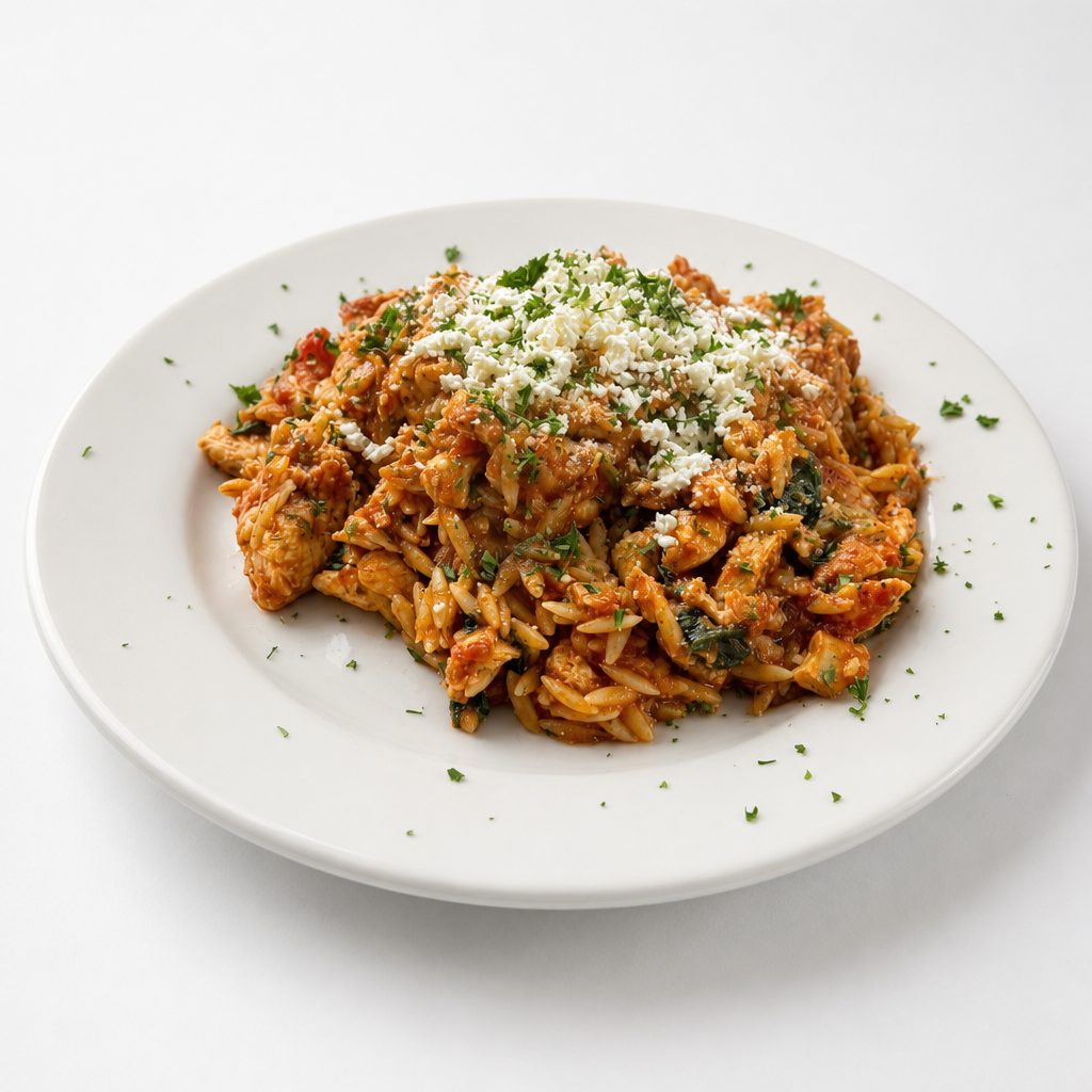 Chicken Greektown Entree.
