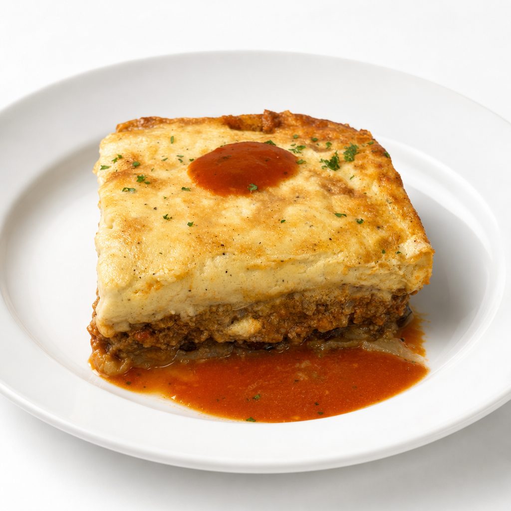 Mousaka.
