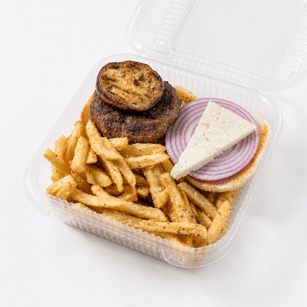 Lamb Burger.
