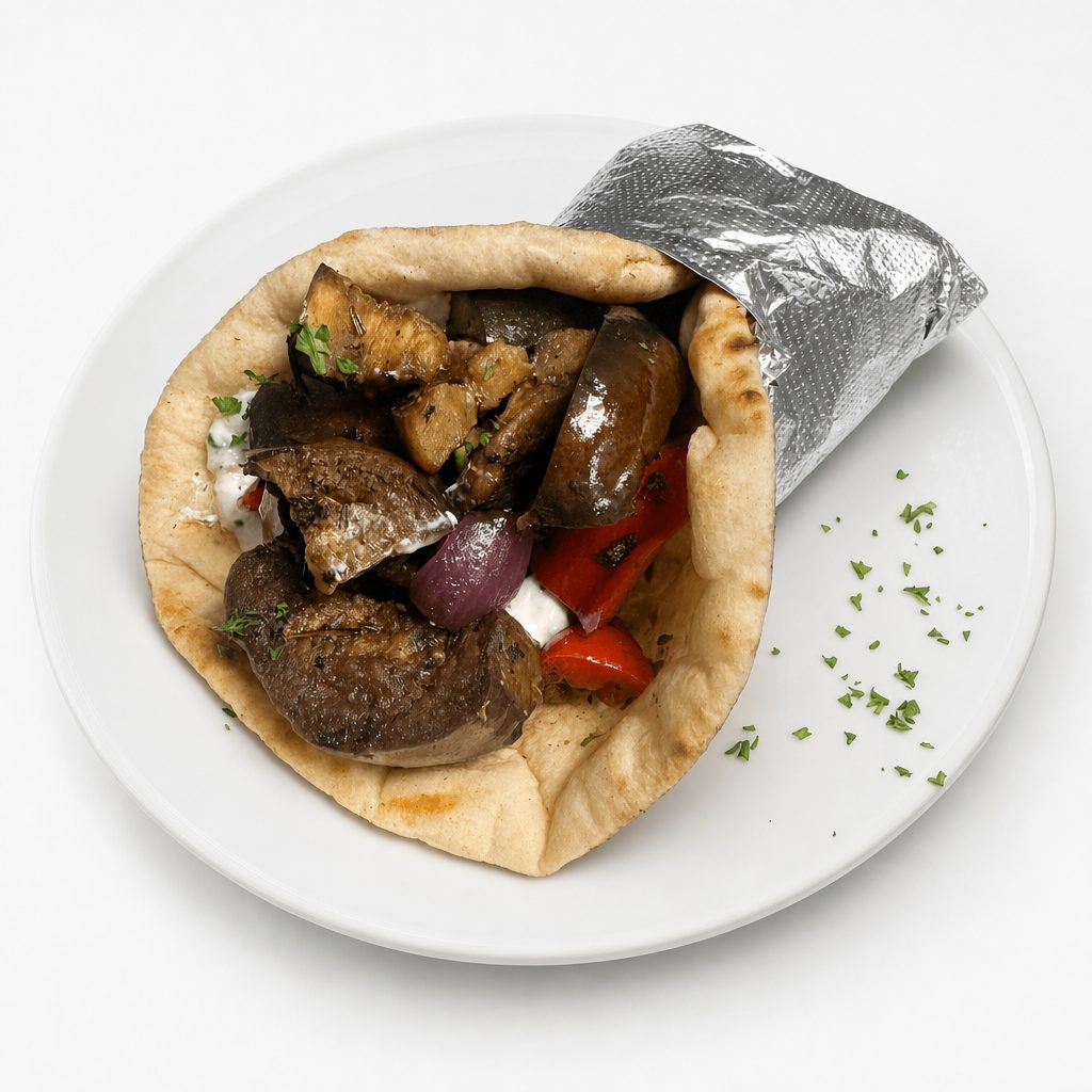 Grilled Vegetable Pita.