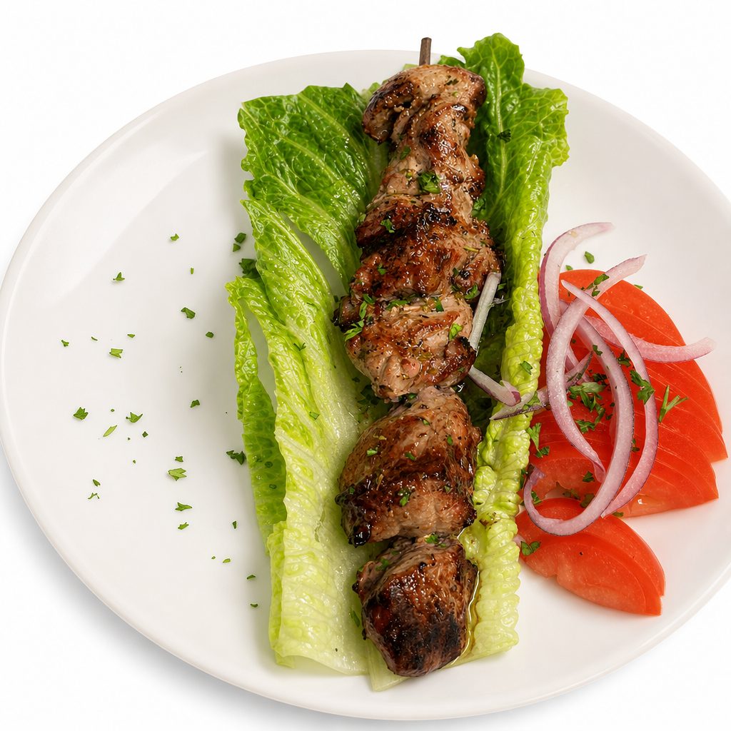 Skewered Pork.