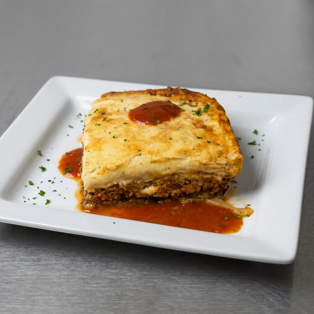 Mousaka.