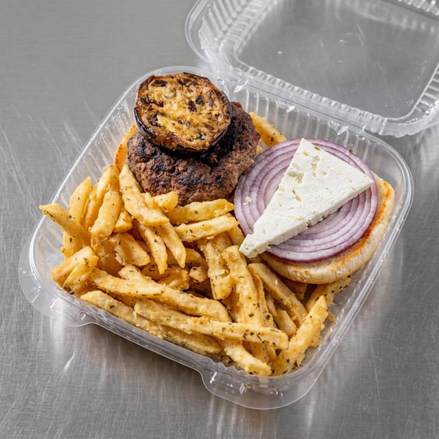 Lamb Burger.